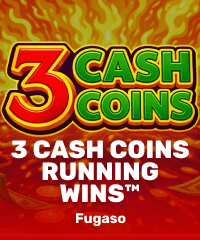 3 CASH COINS RUNNING WINS™